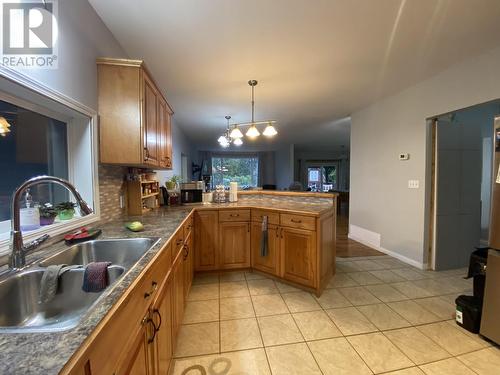 2508 Brauns Road, Terrace, BC - Indoor Photo Showing Kitchen With Double Sink