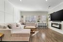 43 19097 64 Avenue, Surrey, BC  - Indoor Photo Showing Living Room With Fireplace 