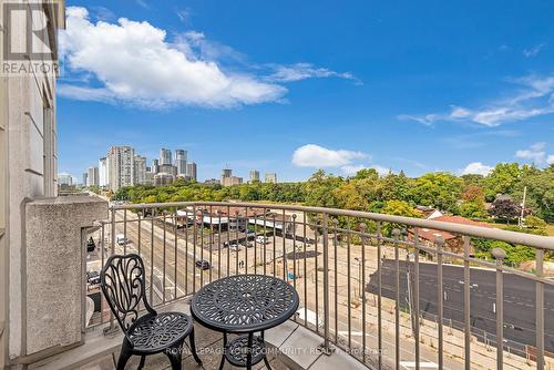 606 - 3085 Bloor Street W, Toronto, ON - Outdoor With Balcony