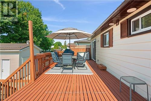 783 Comstock Crescent, Brockville, ON - Outdoor With Deck Patio Veranda With Exterior