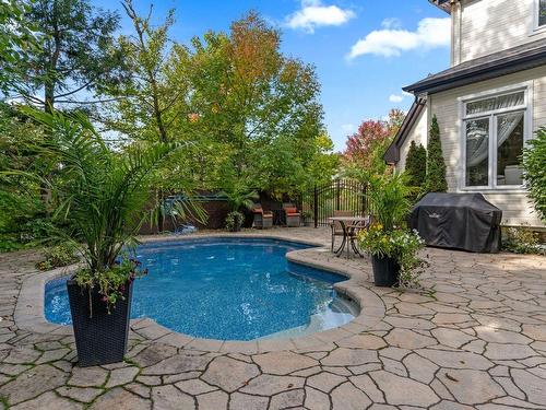 Piscine - 17065 Rue Du Grenat, Mirabel, QC - Outdoor With In Ground Pool With Backyard