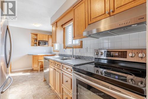 12 Sasha Crescent, London, ON - Indoor Photo Showing Kitchen With Stainless Steel Kitchen