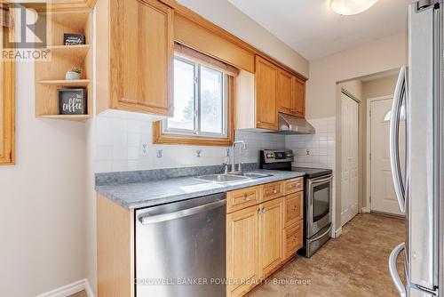 12 Sasha Crescent, London, ON - Indoor Photo Showing Kitchen With Stainless Steel Kitchen With Double Sink