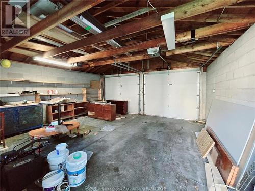 1111 Lillian Avenue, Windsor, ON - Indoor Photo Showing Basement