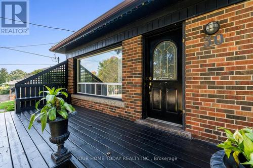 30 Hewson Crescent, Halton Hills, ON - Outdoor With Deck Patio Veranda With Exterior