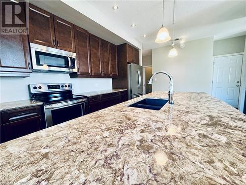 29 Francis Street, North Bay, ON - Indoor Photo Showing Kitchen With Stainless Steel Kitchen With Double Sink With Upgraded Kitchen