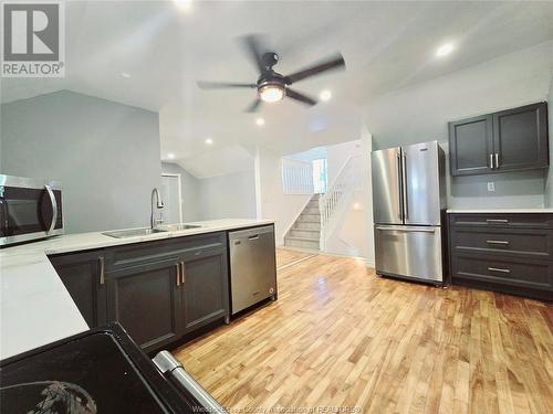 342 Renaud Line, Lakeshore, ON - Indoor Photo Showing Kitchen With Double Sink