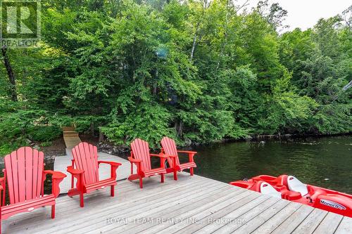 12 Hayhoe Road, Seguin, ON - Outdoor With Body Of Water With Deck Patio Veranda