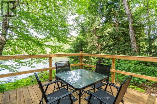 12 Hayhoe Road, Seguin, ON - Outdoor With Deck Patio Veranda