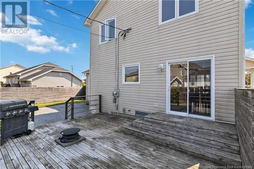 369 Rennick Road, Moncton, NB - Outdoor With Deck Patio Veranda With Exterior