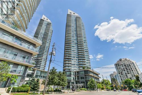 405 - 2240 Lakeshore Boulevard W, Toronto, ON - Outdoor With Balcony With Facade