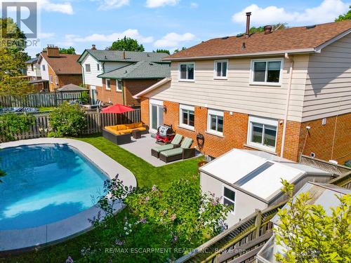 95 Elgin Drive, Brampton (Brampton South), ON - Outdoor With In Ground Pool With Deck Patio Veranda