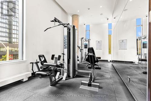 512 - 170 Fort York Boulevard, Toronto (Waterfront Communities), ON - Indoor Photo Showing Gym Room