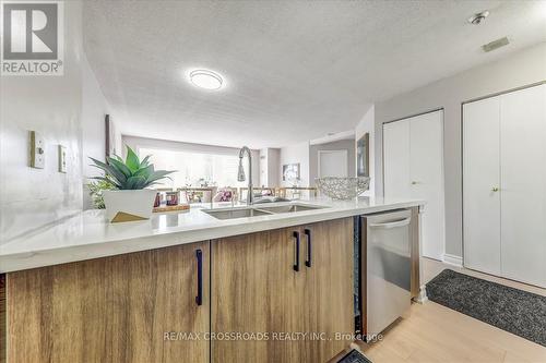 1604 - 25 Grenville Street, Toronto, ON - Indoor Photo Showing Kitchen With Double Sink