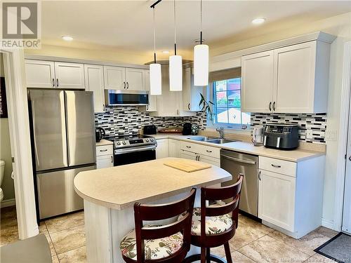 370 Evergreen Drive, Moncton, NB - Indoor Photo Showing Kitchen With Double Sink