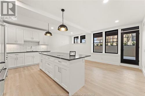 247 Brock Street Unit# 104, Amherstburg, ON - Indoor Photo Showing Kitchen With Upgraded Kitchen