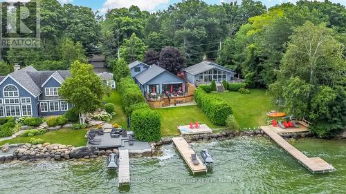 46 Gooch Park Drive, Innisfil, ON - Outdoor With Body Of Water With Deck Patio Veranda