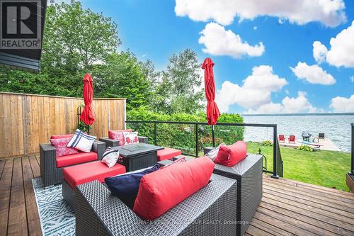 46 Gooch Park Drive, Innisfil, ON - Outdoor With Body Of Water With Deck Patio Veranda