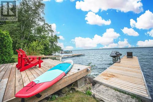 46 Gooch Park Drive, Innisfil, ON - Outdoor With Body Of Water With Deck Patio Veranda With View