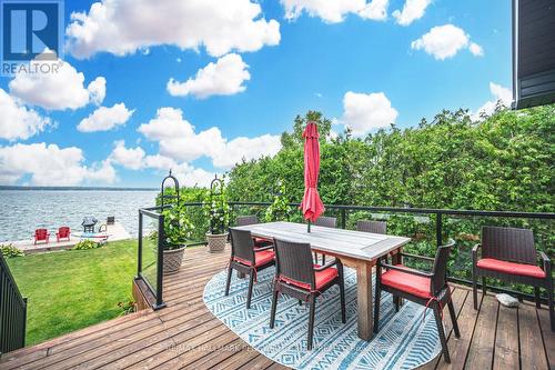 46 Gooch Park Drive, Innisfil, ON - Outdoor With Body Of Water With Deck Patio Veranda