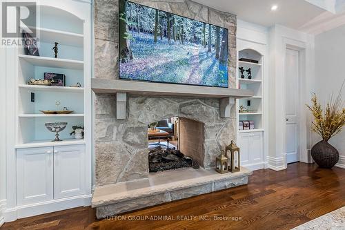 85 Valecrest Drive, Toronto (Edenbridge-Humber Valley), ON - Indoor With Fireplace