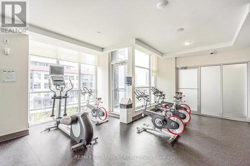 2807 - 4099 Brickstone Mews, Mississauga, ON - Indoor Photo Showing Gym Room