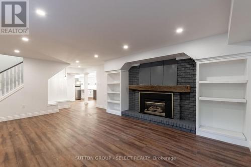 64 Sherwood Avenue, London, ON - Indoor Photo Showing Other Room With Fireplace