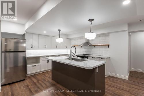 64 Sherwood Avenue, London, ON - Indoor Photo Showing Kitchen With Stainless Steel Kitchen With Upgraded Kitchen