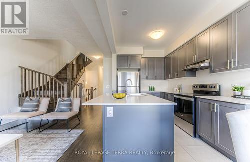 223 Broadacre Drive, Kitchener, ON - Indoor Photo Showing Kitchen With Stainless Steel Kitchen