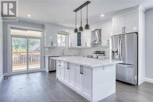 1750 Dominion, Windsor, ON - Indoor Photo Showing Kitchen With Upgraded Kitchen