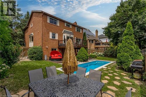 2010 Keller Court, Burlington, ON - Outdoor With In Ground Pool