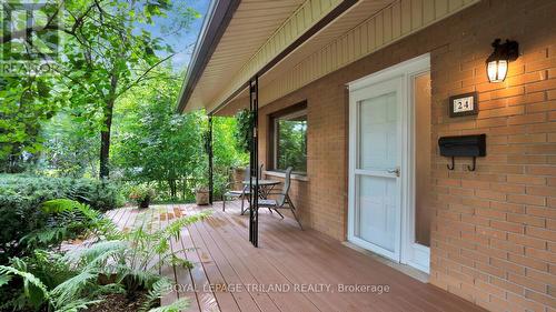 24 Longbow Place, London, ON - Outdoor With Deck Patio Veranda With Exterior