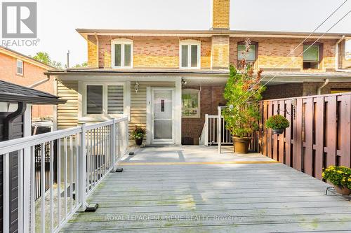 58 Edinborough Court, Toronto, ON - Outdoor With Deck Patio Veranda With Exterior