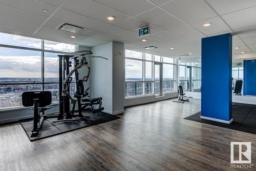 #2507 9009 85 St Nw, Edmonton, AB - Indoor Photo Showing Gym Room