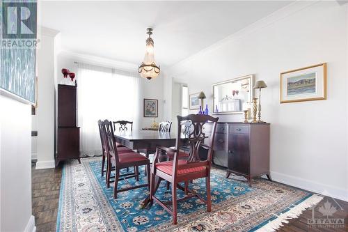 Dining room. - 20 The Driveway Drive Unit#1801, Ottawa, ON - Indoor Photo Showing Dining Room