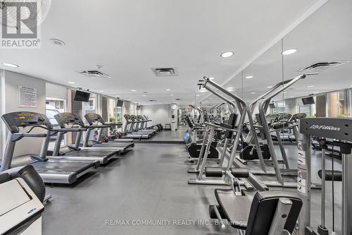 424 - 1 Shaw Street, Toronto (Niagara), ON - Indoor Photo Showing Gym Room