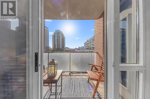 424 - 1 Shaw Street, Toronto, ON - Outdoor With Balcony With Exterior