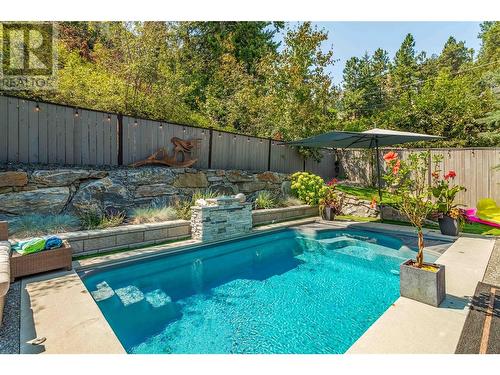 3069 Ourtoland Road, West Kelowna, BC - Outdoor With In Ground Pool With Backyard