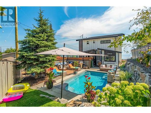 3069 Ourtoland Road, West Kelowna, BC - Outdoor With In Ground Pool With Deck Patio Veranda