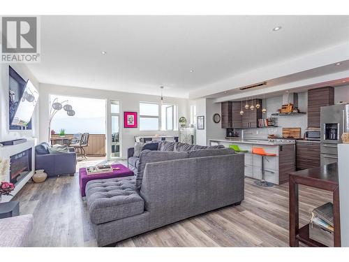 3069 Ourtoland Road, West Kelowna, BC - Indoor Photo Showing Living Room With Fireplace