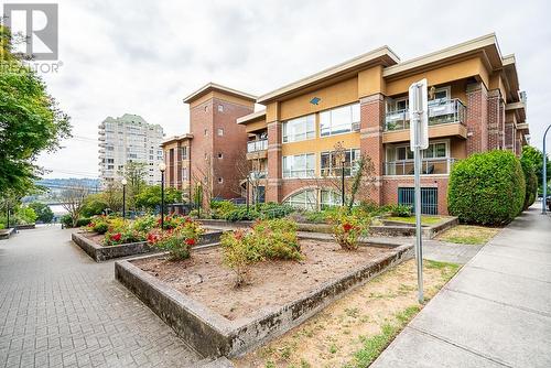 408 335 Carnarvon Street, New Westminster, BC - Outdoor With Balcony With Facade