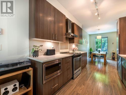 53 433 Seymour River Place, North Vancouver, BC - Indoor Photo Showing Kitchen With Stainless Steel Kitchen