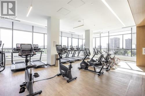 1401 3888 Evergreen Place, Burnaby, BC - Indoor Photo Showing Gym Room