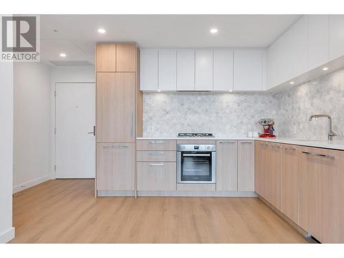 1705 2425 Alpha Avenue, Burnaby, BC - Indoor Photo Showing Kitchen With Upgraded Kitchen