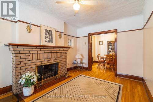 25 Sylvan Avenue, Toronto (Dufferin Grove), ON - Indoor With Fireplace