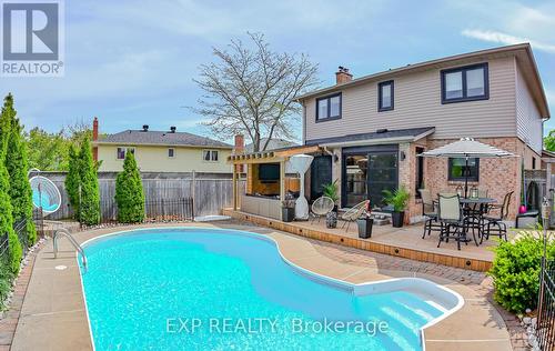 2189 Bader Crescent, Burlington (Brant Hills), ON - Outdoor With In Ground Pool With Deck Patio Veranda