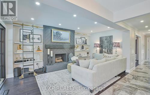 2189 Bader Crescent, Burlington, ON - Indoor Photo Showing Other Room With Fireplace