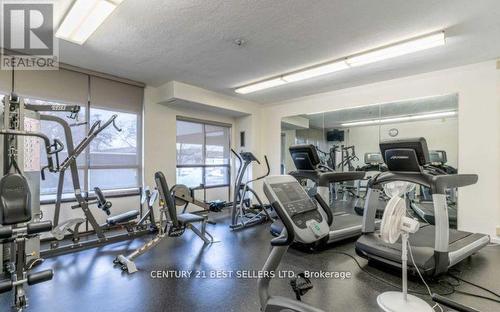 302 - 100 Canyon Avenue, Toronto, ON - Indoor Photo Showing Gym Room