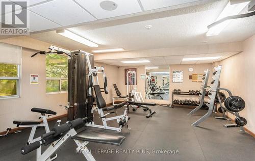 Ph5 - 3650 Kaneff Crescent, Mississauga (Mississauga Valleys), ON - Indoor Photo Showing Gym Room