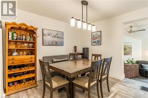 Back Unit/ Unit 2 Dining room - 239 East 22Nd Street, Hamilton, ON - Indoor Photo Showing Dining Room